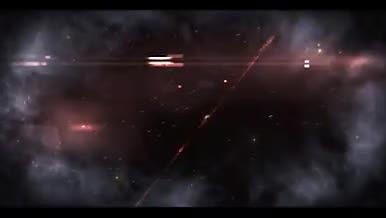 神秘黑暗能量空间开场标志AE模板视频的预览图